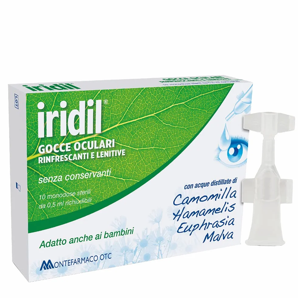 Iridil Gocce Oculari Ringrescanti E Lenitive 5 ml