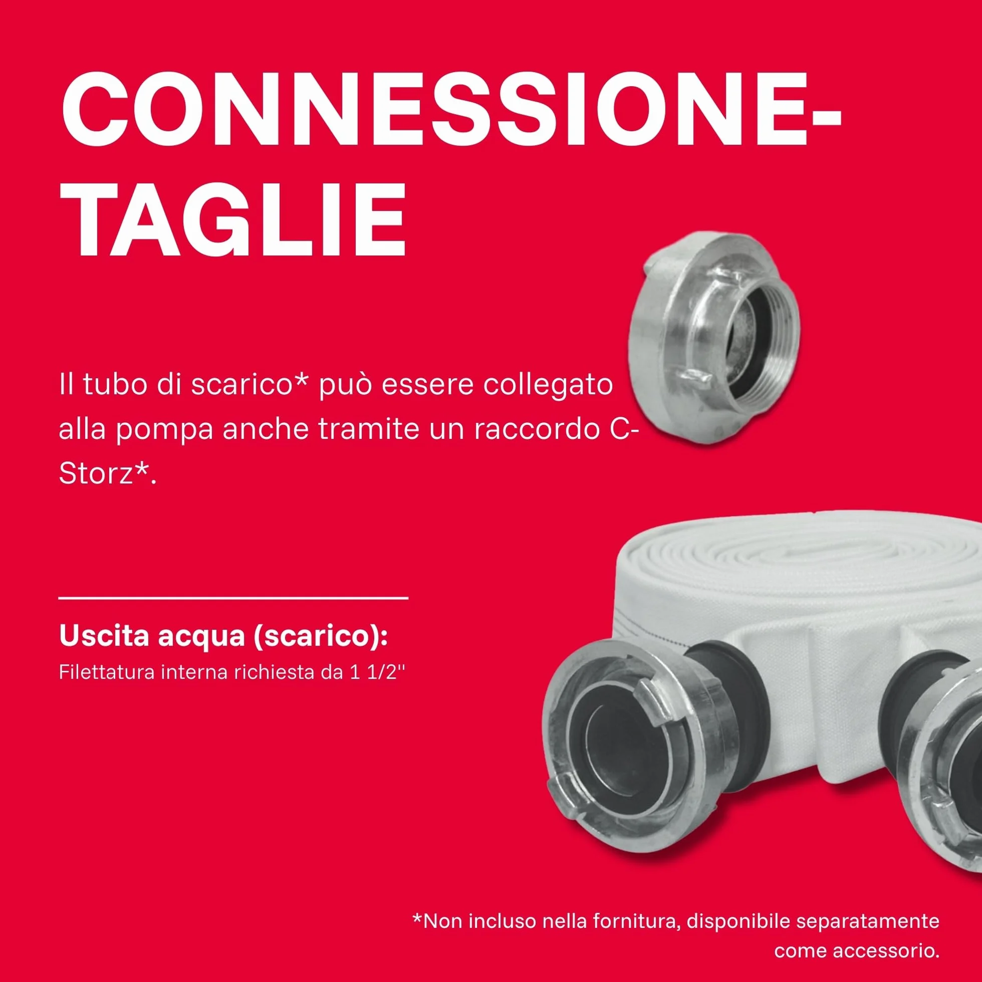T.I.P. 30116 Maxima 300 IX Pompa sommersa per acque reflue in acciaio inox, fino a 18.000 l/h di portata