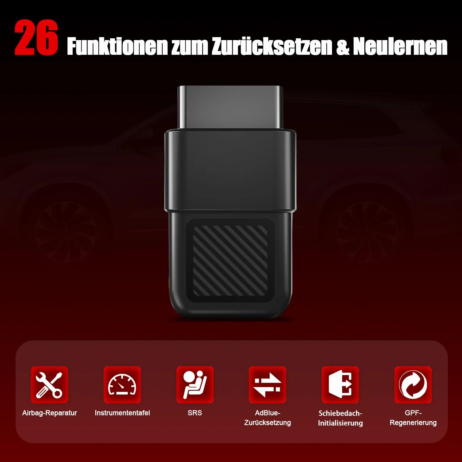 Anyscan A30X Scanner Diagnostico OBD2 Wireless Bluetooth 5.0 con Aggiornamenti a Vita per iPhone Android