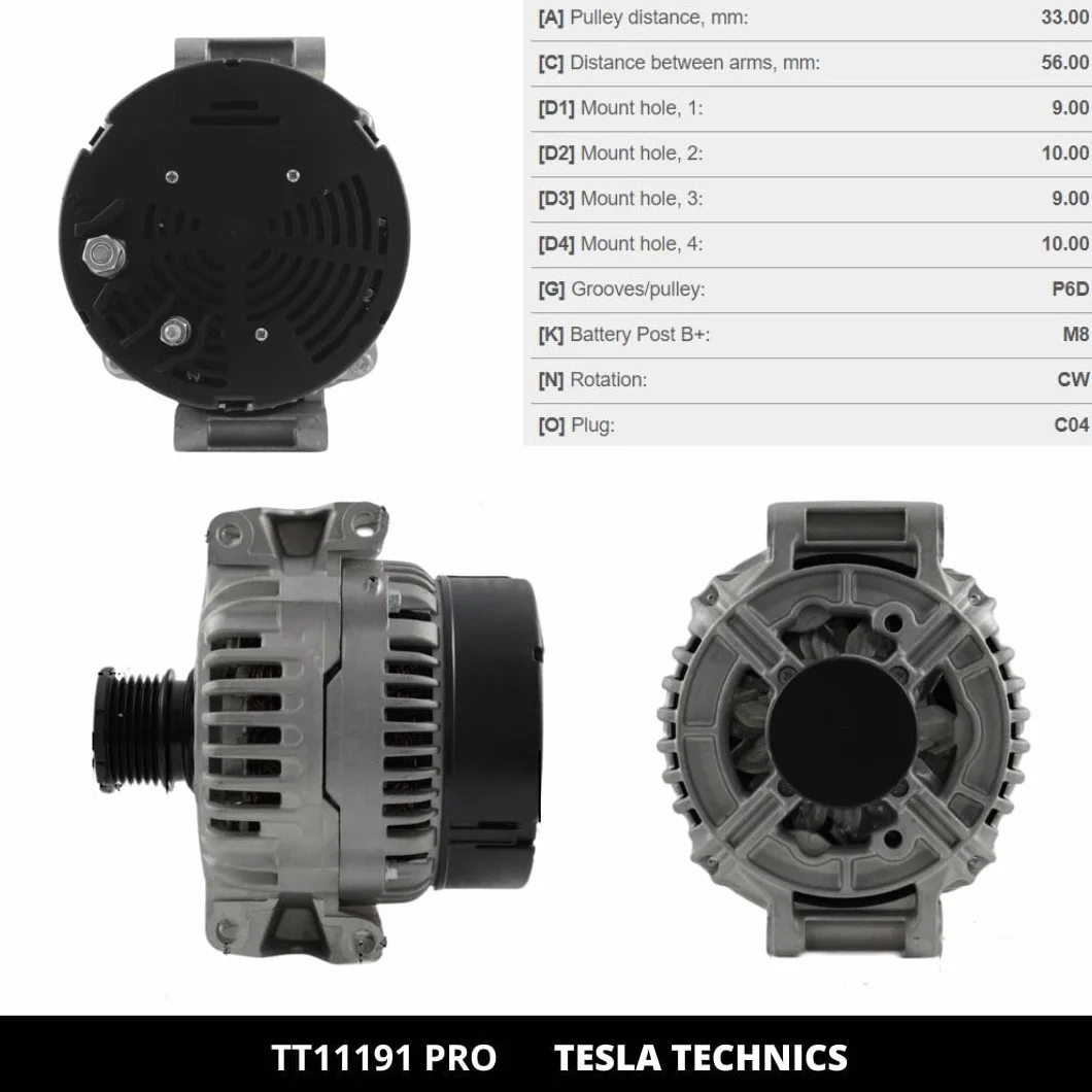 Alternatore per auto 12V 115/120 A Compatibile MERCEDES-BENZ