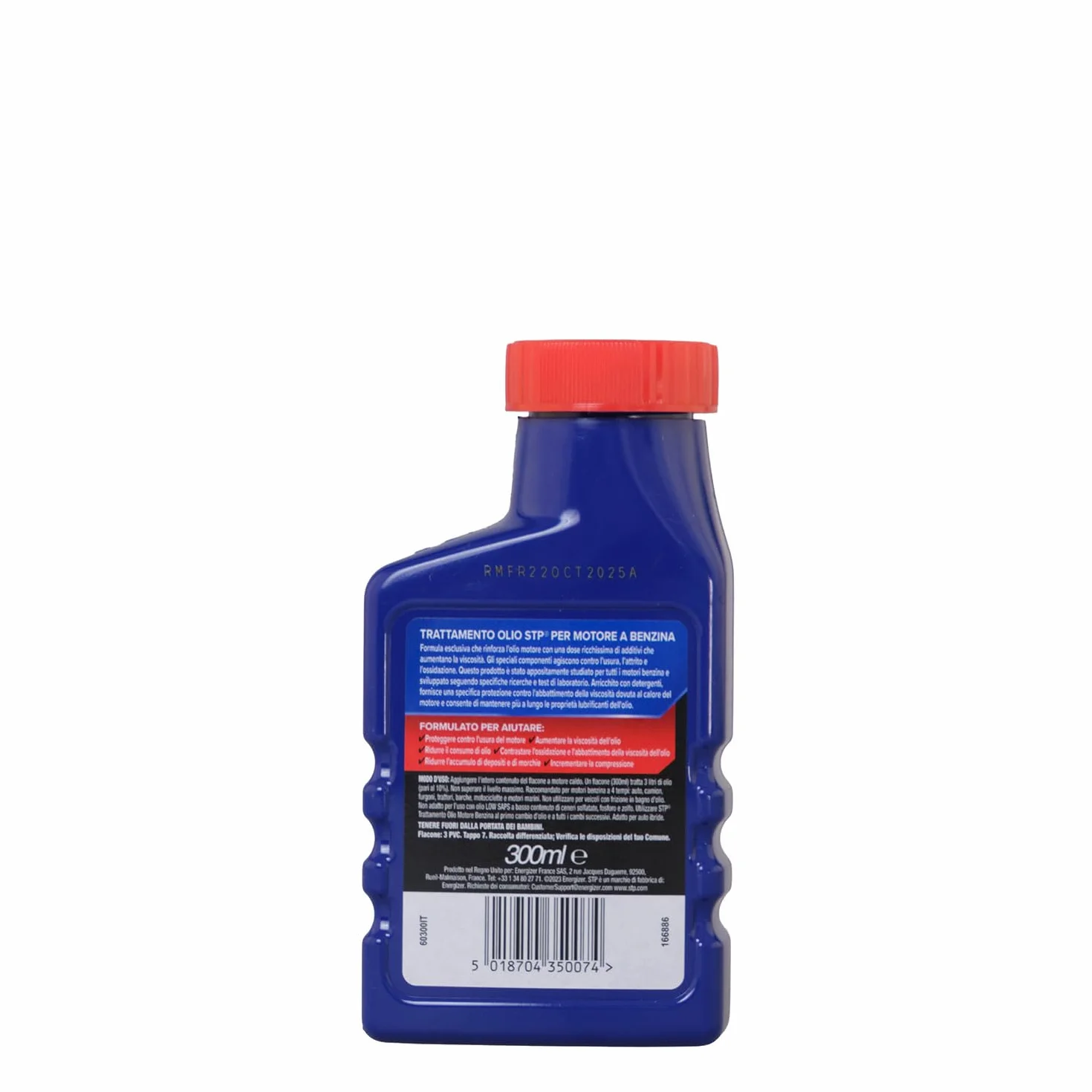 Olio Trattamento Benzina Contro Usura Motore 300 ml