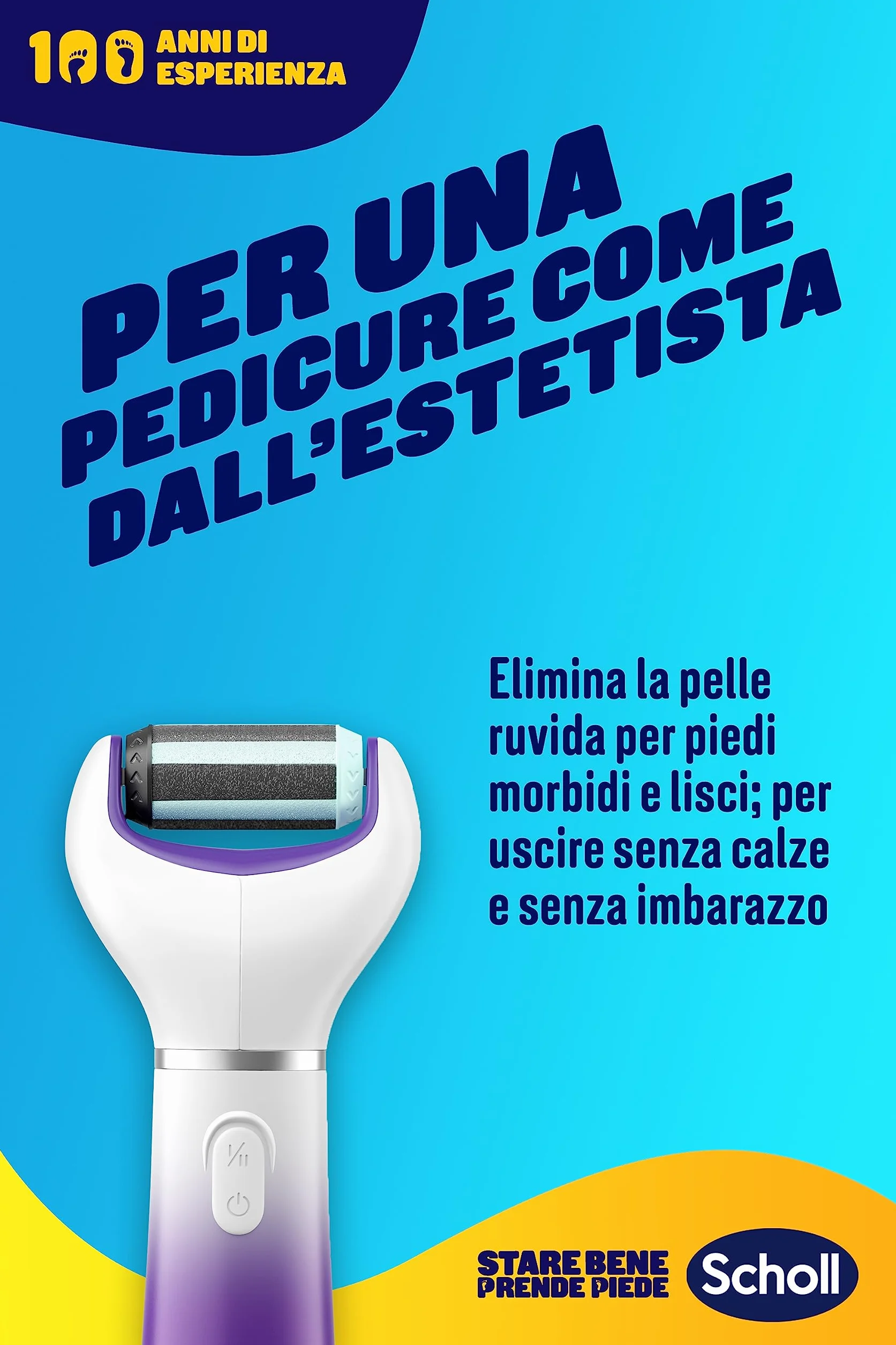 Scholl ExpertCare Leviga e Ammorbidisce 2 Ricambi Sistema Elettronico 2in1 Rimuovere Pelle Dura Ammorbire