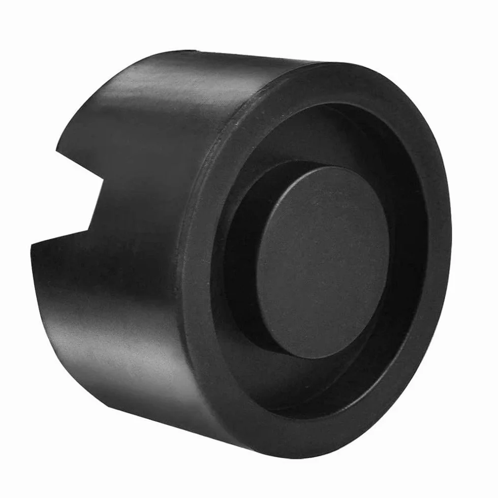 DEDC Jack Pad Adattatore Universale per Martinetto da Pavimento Gomma Nero (2)
