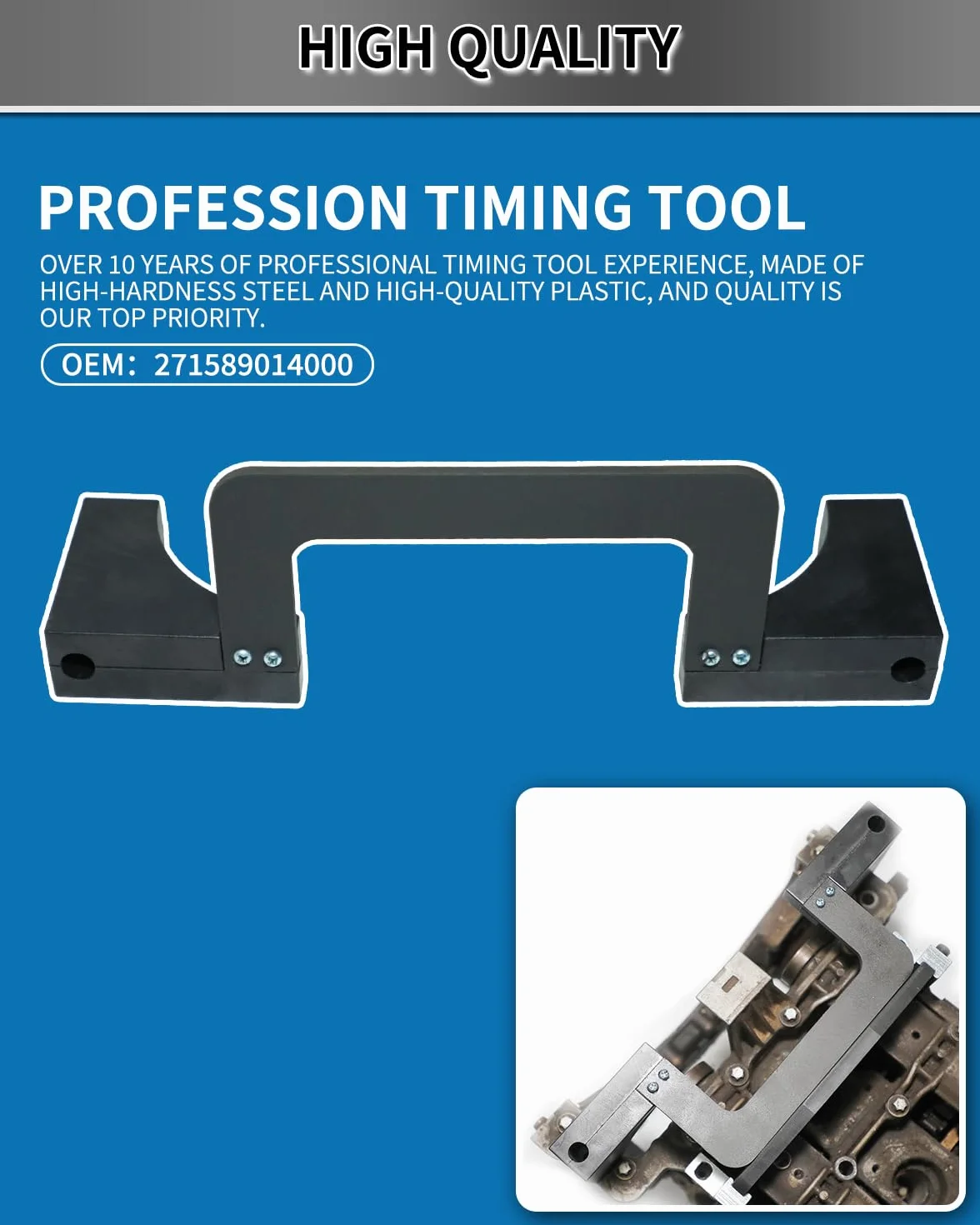 DPTOOL Strumenti per allineamento Albero a camme per Mercedes Benz M271 C230 Set