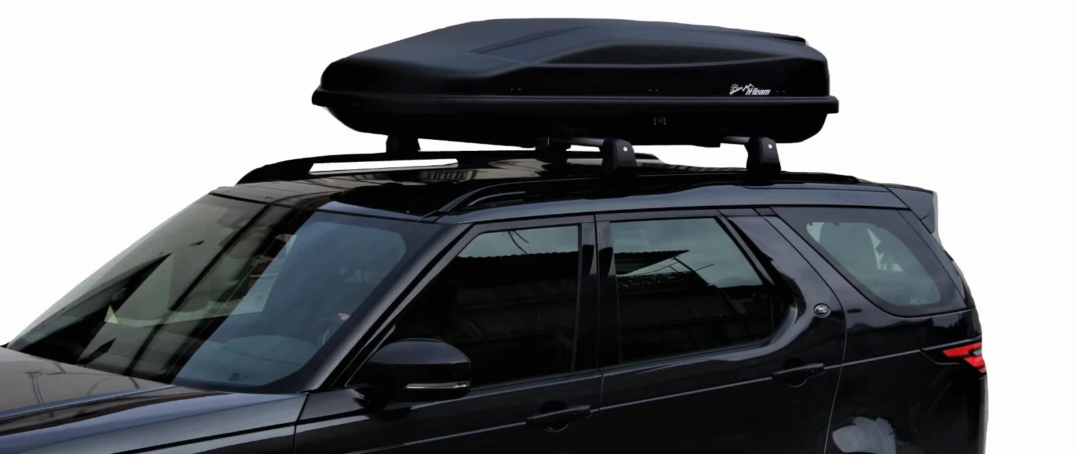 Portapacchi Auto Tetto 600 litri Nero - Barre Portatutto Resistenti Da Viaggio - Box Tetto Auto Ideale per Ogni Viaggio e Spostamento - compatibile con ogni modello - facile da installare e sicuro