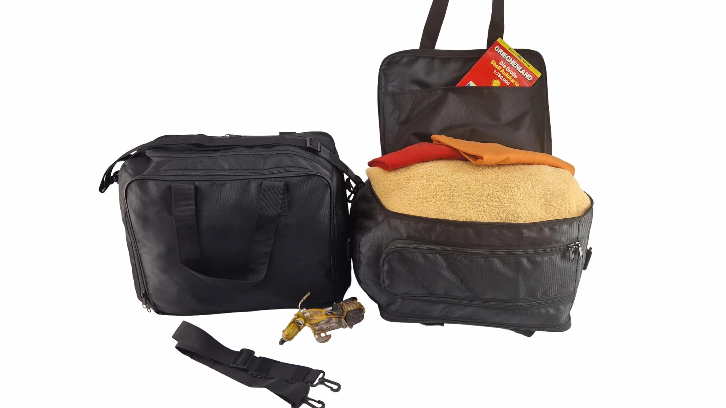 Valigia stampata tasche interne adatte per BMW R1300GS Adventure (R 1300 GS) dal 2023 (KA2) con valigetta in alluminio