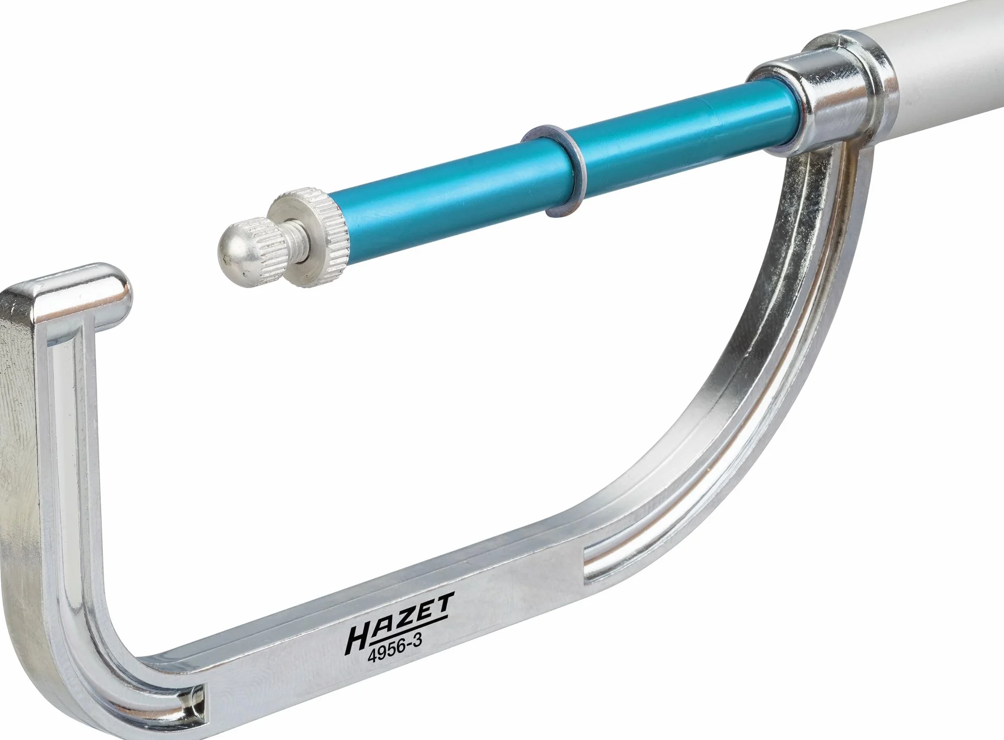 HAZET Calibro per pinze dei dischi freno spessimetro 4956-3 I Campo di misura 0 60 mm I Per misurare senza smontare le ruote