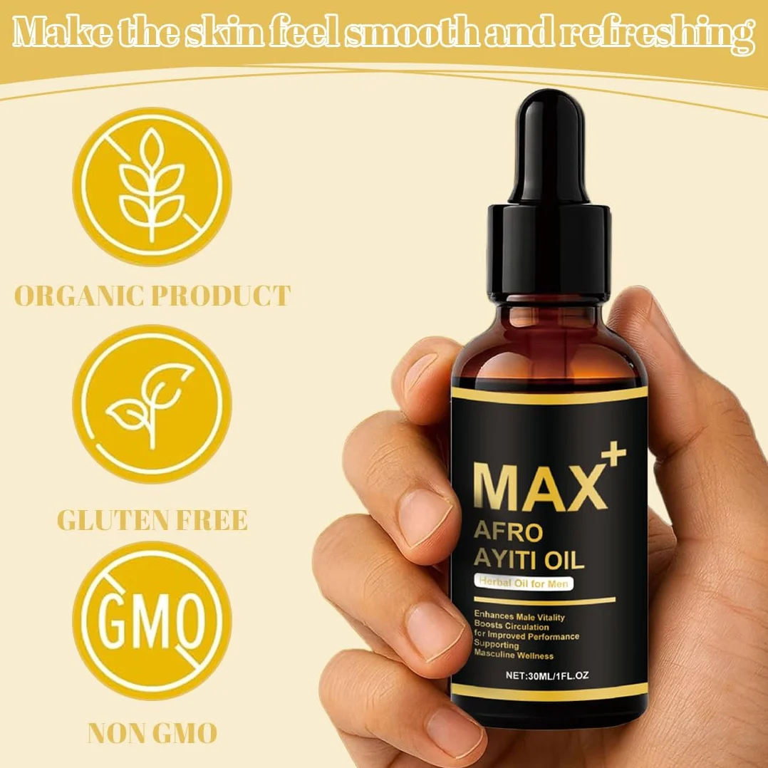 Lubrificante Premium Olio da Massaggio Uomini 30ml per Intimità e Scivolamenti Duraturi