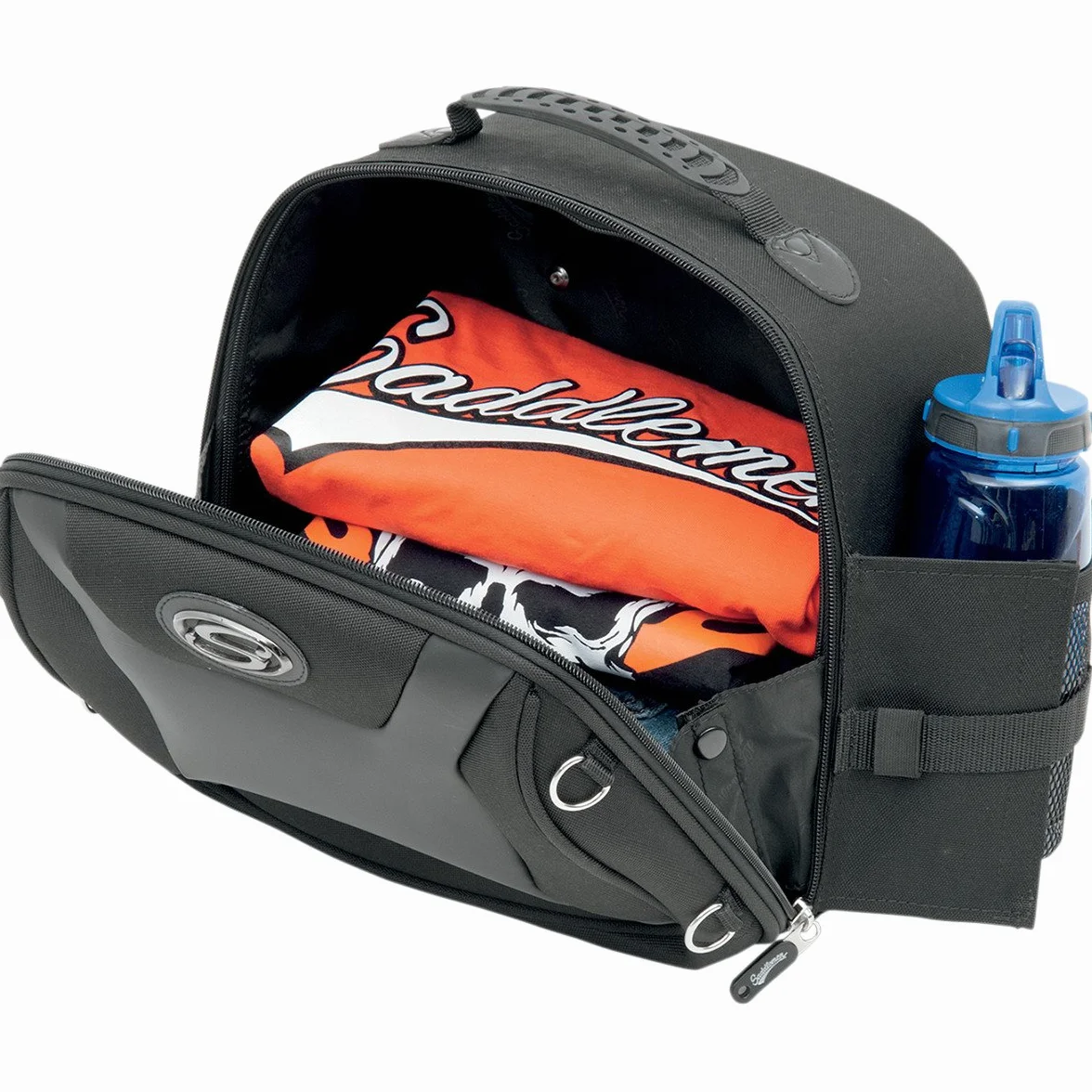 Saddlemen 3515-0138 Sport Sissy Bar Bag Nero 19" L x 15,5" H x 10" P