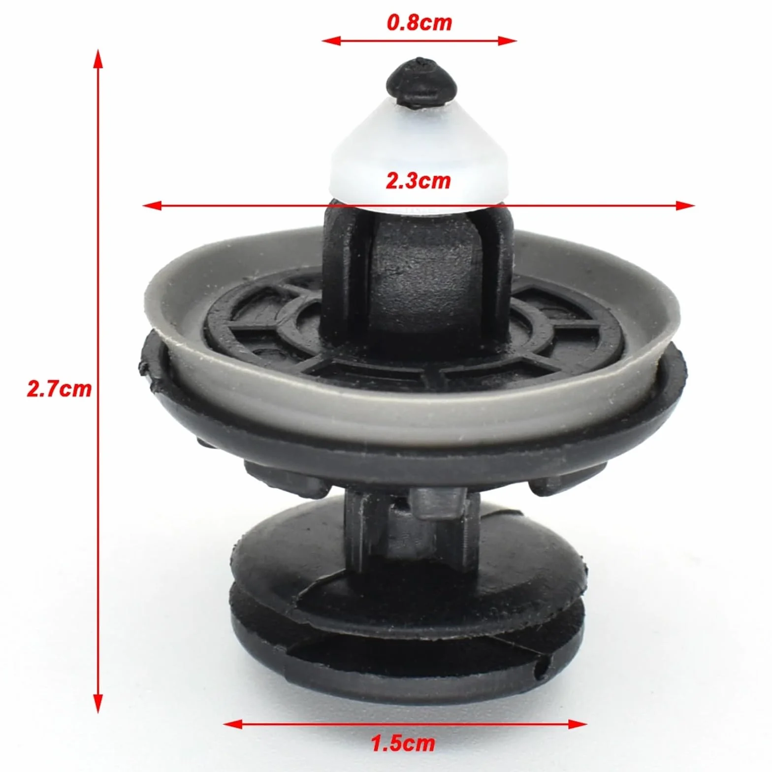 20x Clip for Pannello di Rivestimento della portiera Interna dell'auto 6Q0868243 Compatibile for VW Touran Tiguan Golf Passat Polo Jetta Caddy Audi TT A4 Rivetti di Fissaggio