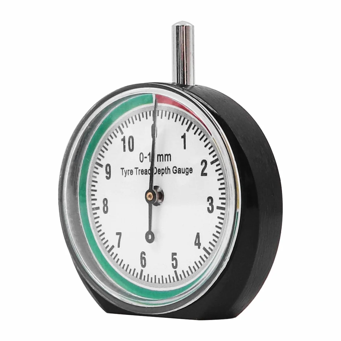 POFET Misuratore di Profondità Battistrada 0-11mm Asta Rotonda per Auto Moto