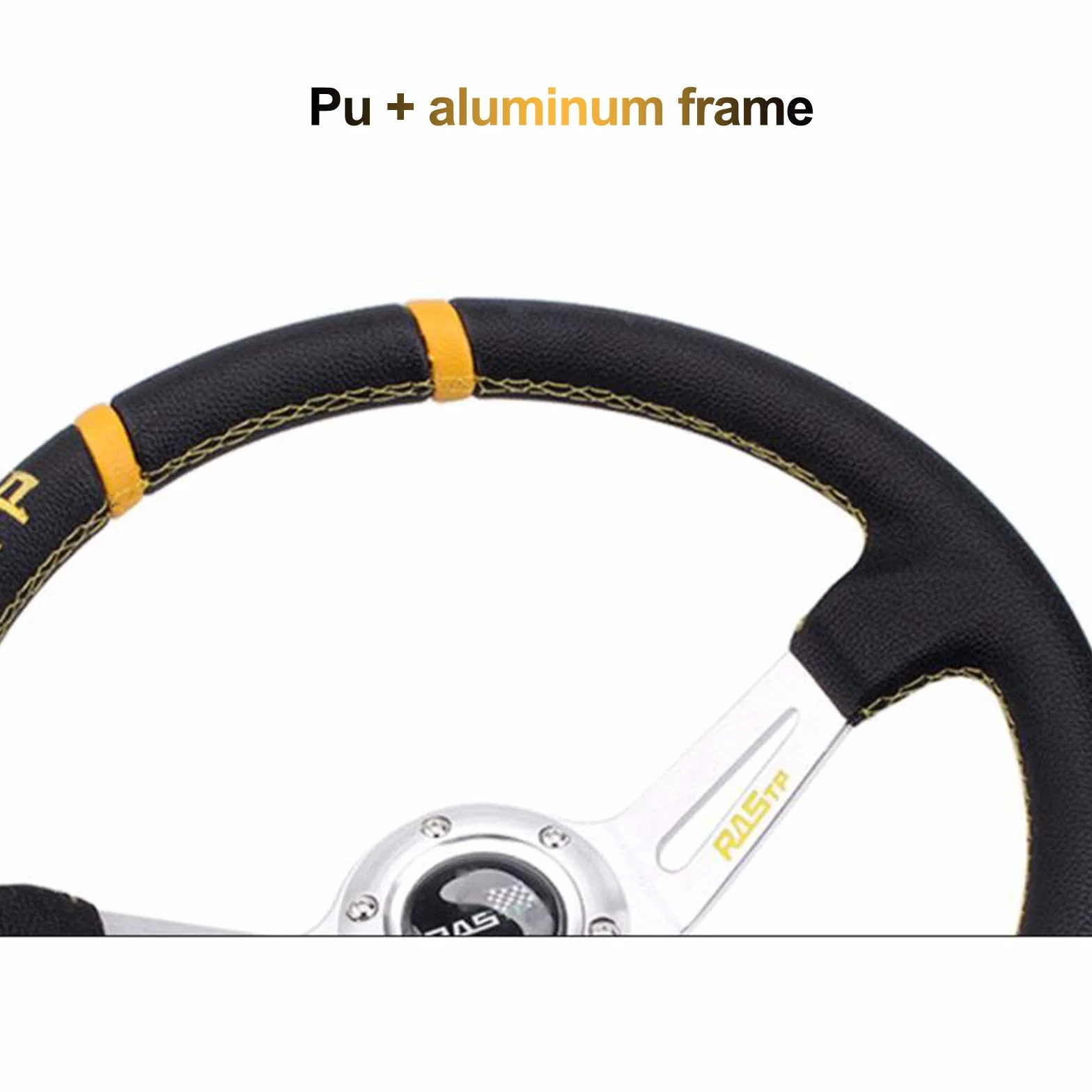 Volante per auto Volante sportivo Volante modificato Volante imitazione da corsa Volante traspirante antiscivolo