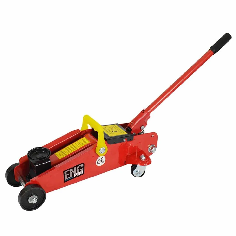 Martinetto Idraulico a Carrello 2 t Cric Sollevatore Auto ENG PRO MA CC 2000