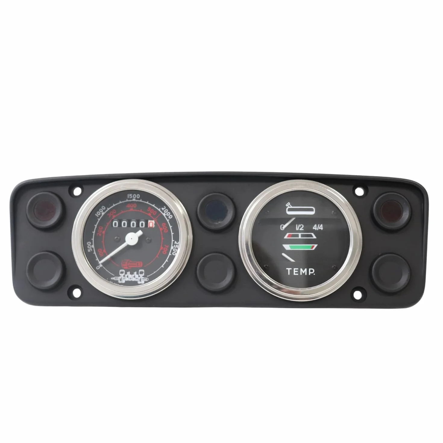 Ama Quadro strumenti trattore per Fiat: Quadro strumenti completo di tachimetro, indicatore carburante e spie luminose
