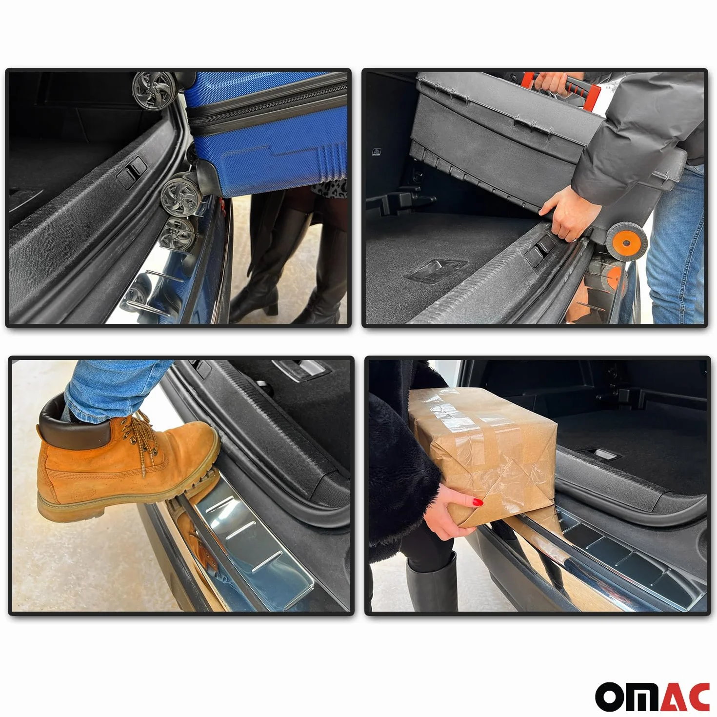 Mercedes Vito W447 classe V, a partire dal 2014, barra trasversale portabagagli in acciaio inox cromato