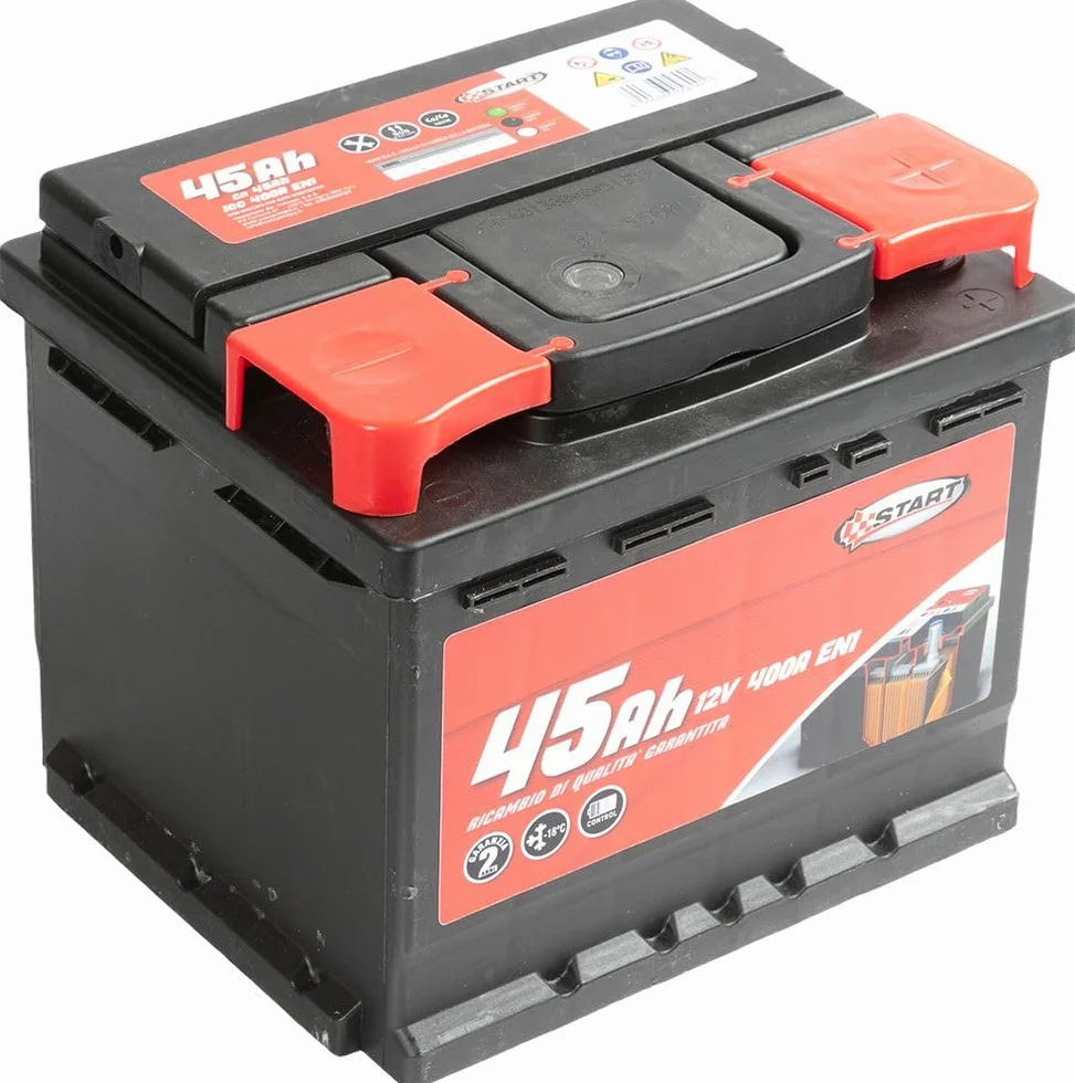 Batteria Auto 45AH 12V 400A polo positivo destro Cassetta L1