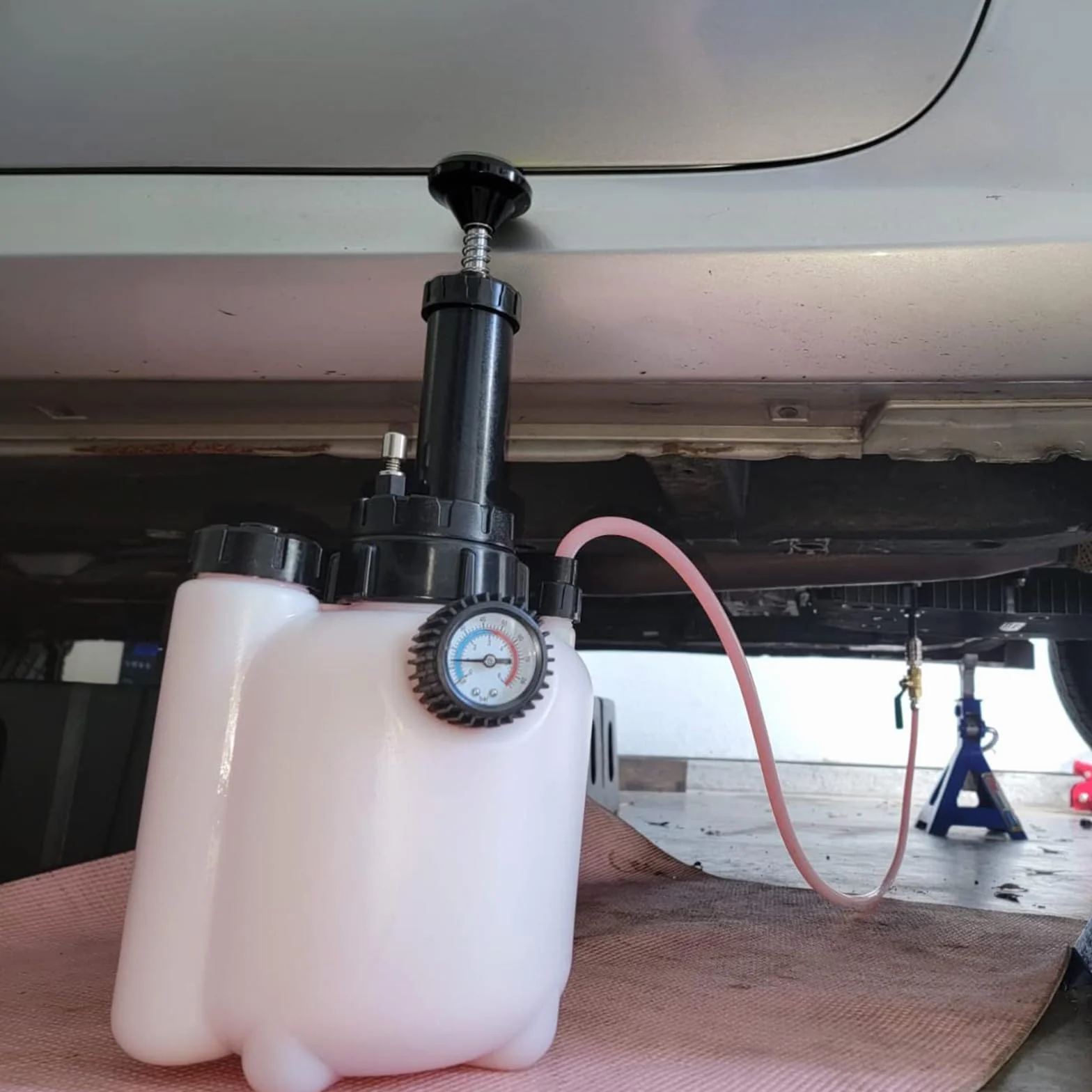 Pompa Olio di Trasmissione 3 litri con Sistema di Riempimento e Kit Estrattore