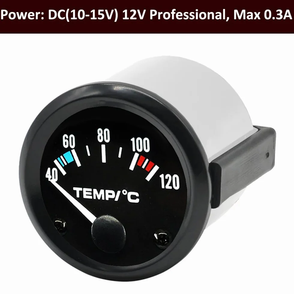 Manometro Temperatura Acqua 52mm 2" Auto ETOPARS