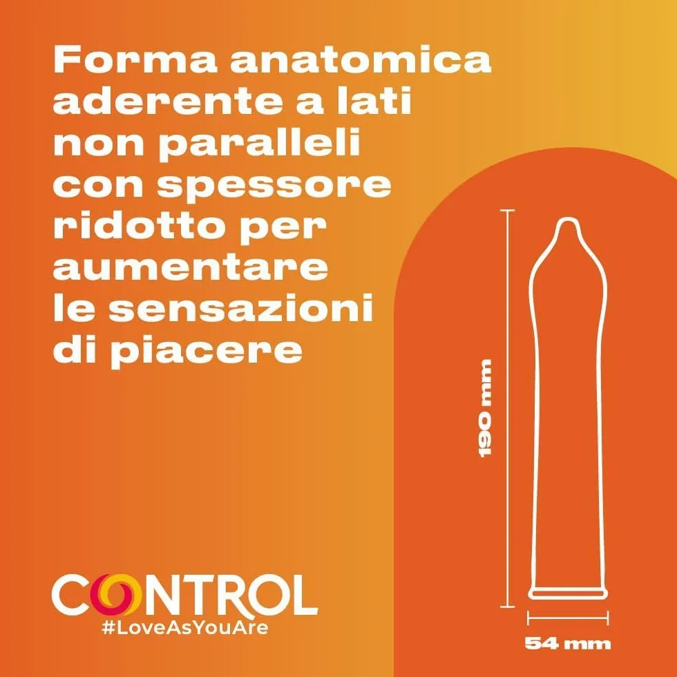 Control Finissimo Original Preservativi Super Sottili 0.05 mm - 48 Profilattici