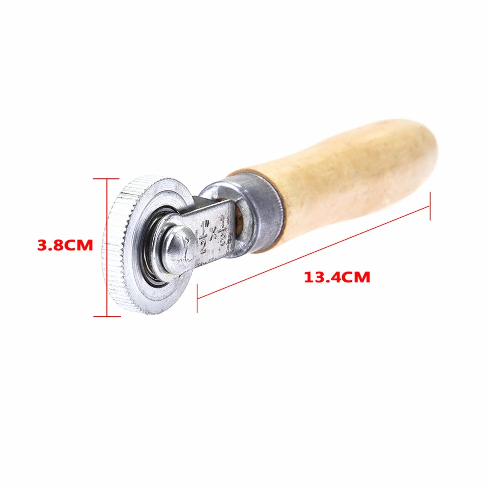 Rullo di riparazione per pneumatici, riparazione pneumatici, per pneumatici, per riparazione di pneumatici, manico in legno, per riparare i pneumatici, punzioni, macchie e cuscinetti a rulli