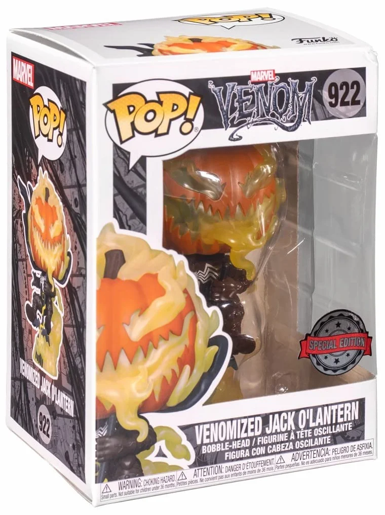Funko POP! Venom Venomized Jack O'Lantern #922 Figura in vinile esclusiva