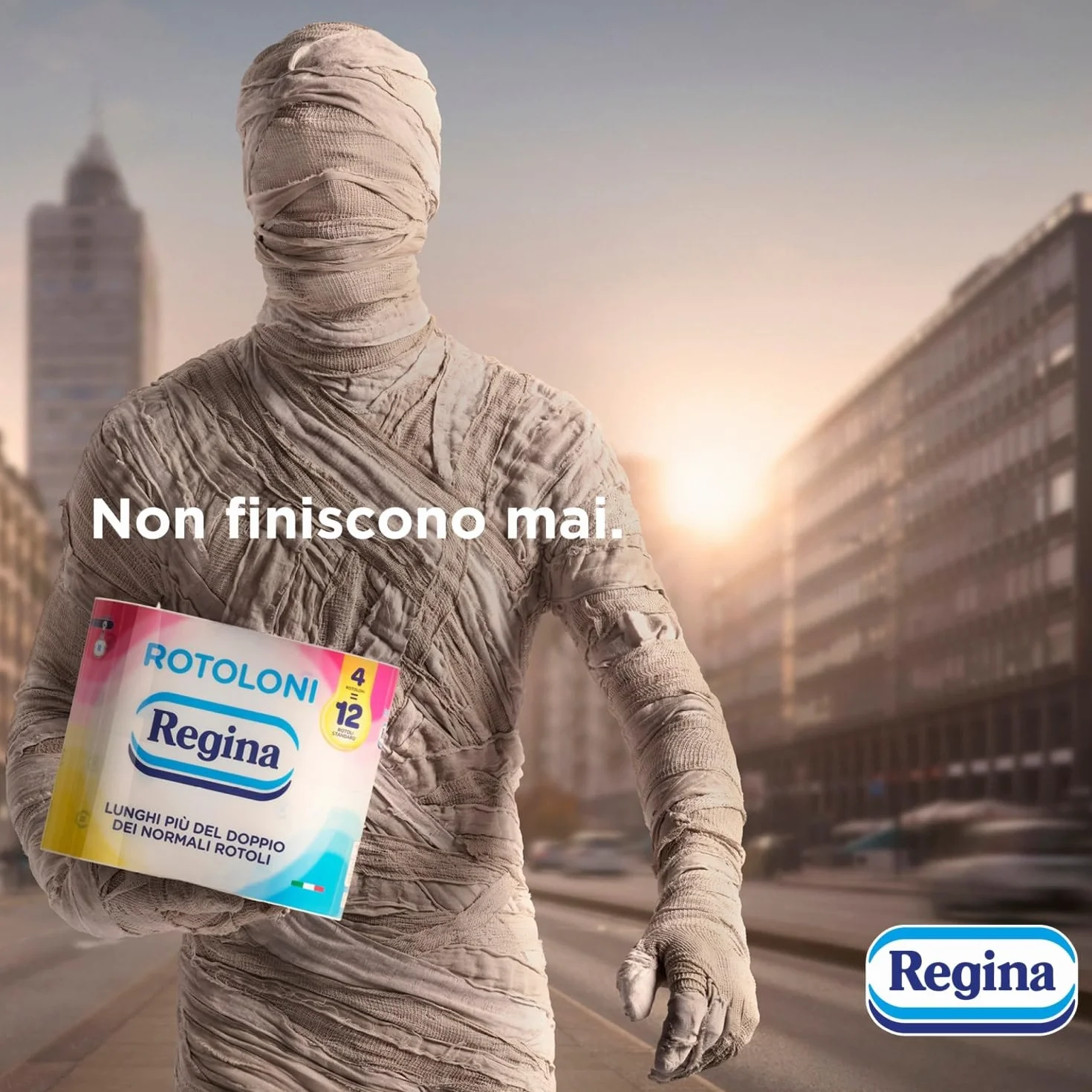 Regina Rotoloni 4 Maxi Rotoli Carta Igienica 500 Fogli 2 Veli FSC
