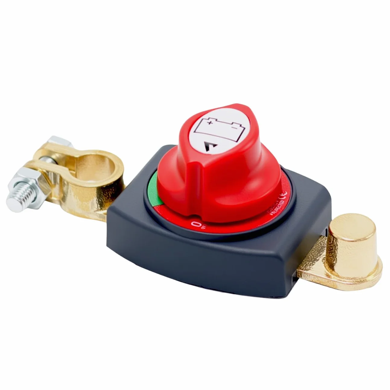 Stacca Batteria 12V, RosyFate Interruttore Stacca Batteria, Regolabile Interruttore di Separazione Batteria, Interruttore per Batteria Auto 12v-48v, Staccabatteria Impermeabile per Auto Moto Barca