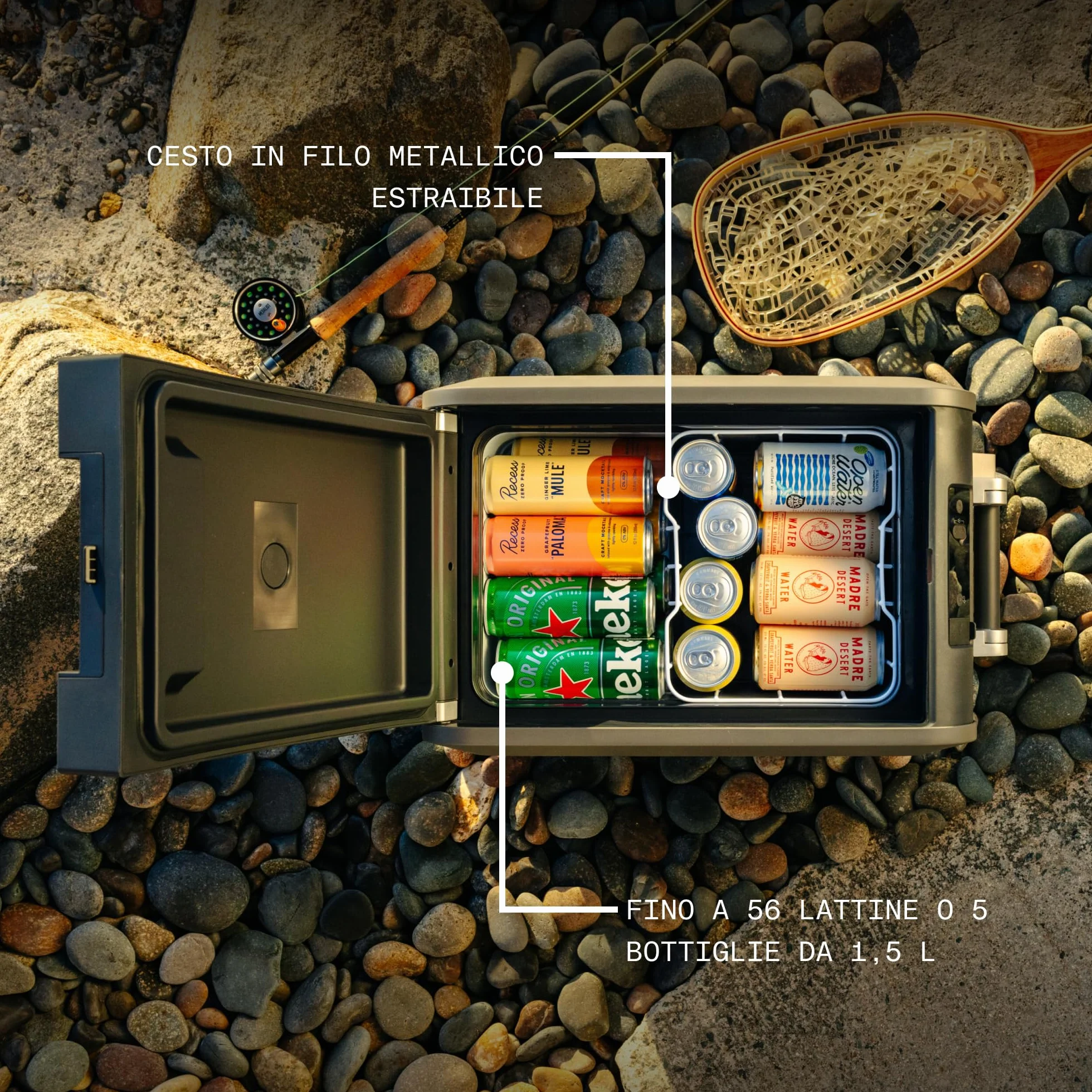Dometic CFX5 35 - Frigorifero Portatile a Compressore 35L - Mini Frigo Portatile per Auto, Camper - 12V/240V - Frigo Termo Elettrico, Freezer Piccolo