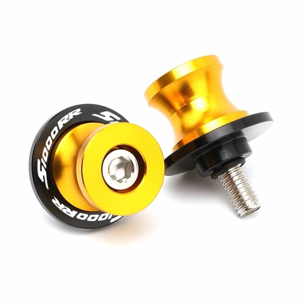 per B&M&W S1000R S1000RR S1000 S 1000 R RR 2009-2024 1 Coppia Di Bobine Del Braccio Oscillante, Vite Cursore, Supporto, Bulloni Da 8 Mm, Accessori Per Moto Bobina Del Moto(12)