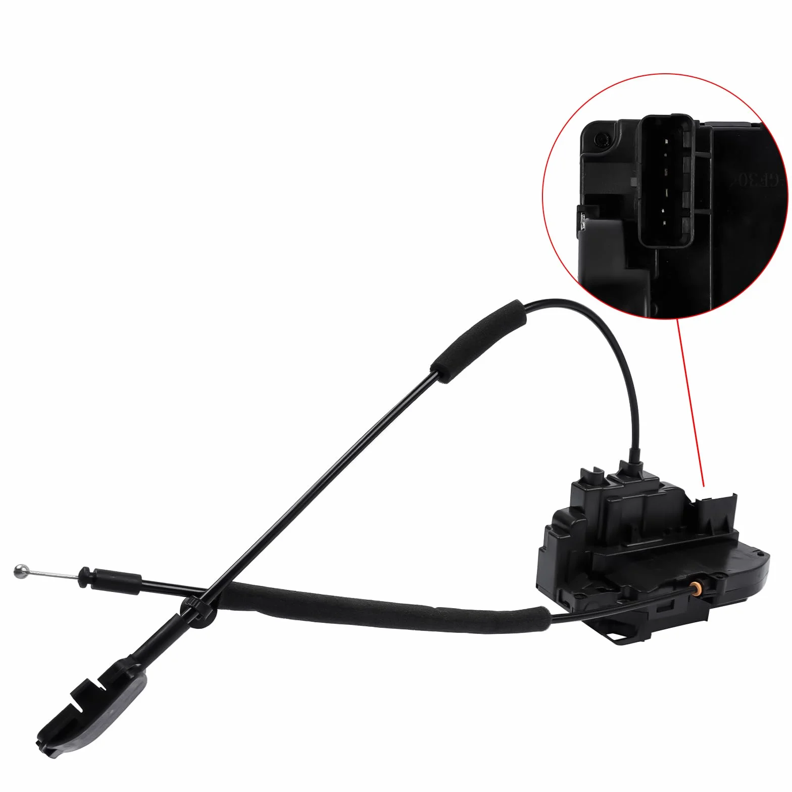 Attuatore serratura porta anteriore destra con 6 perni di ricambio per NV400 Master III Movano B 2.3 dCi 80502-00Q0K 80502-00Q1H 82502-00Q0D 4419257 4421454 93197290 805020009R
