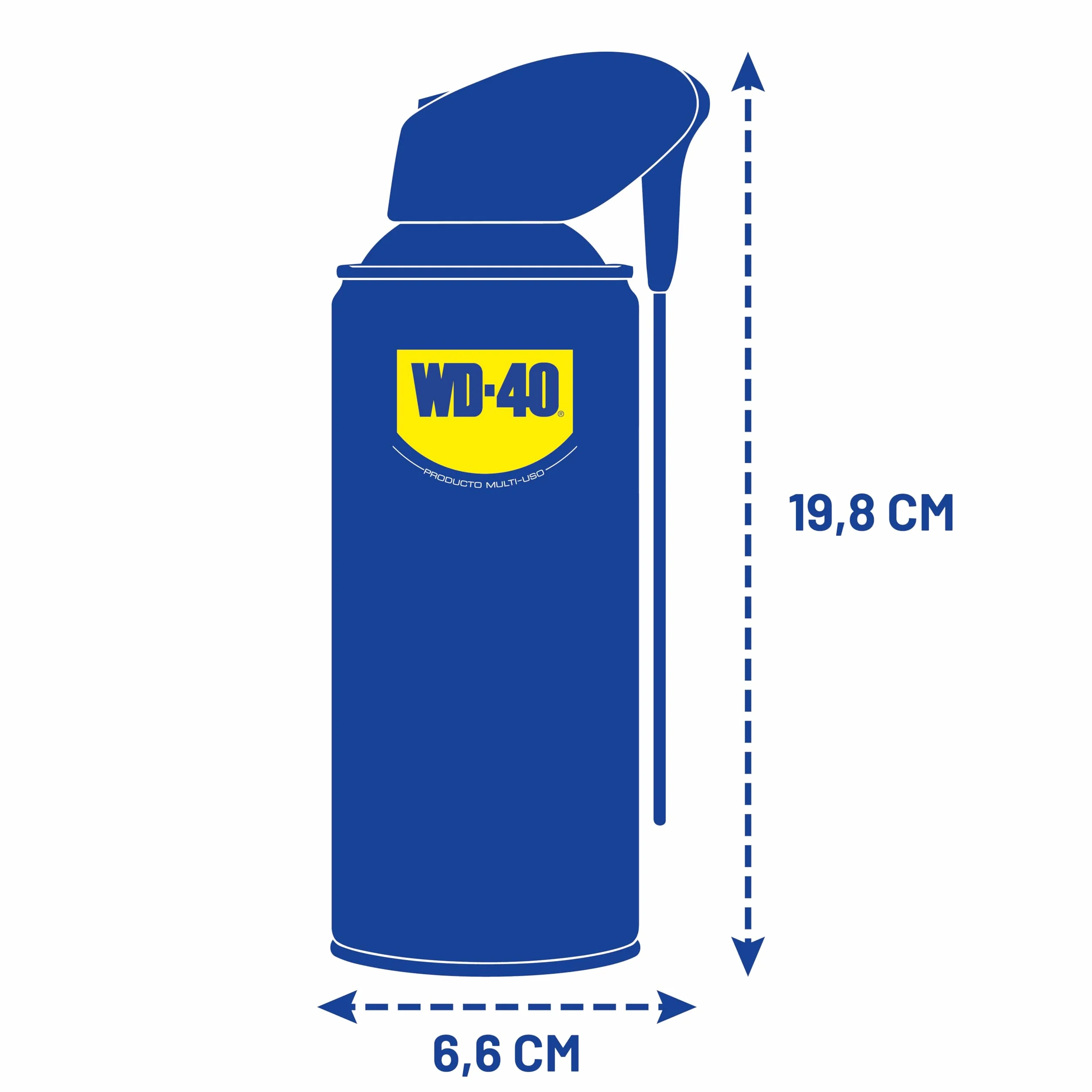WD-40 Spray Multiuso 400 ml Lubrificante Sbloccante Antiruggine Dielettrico Detergente