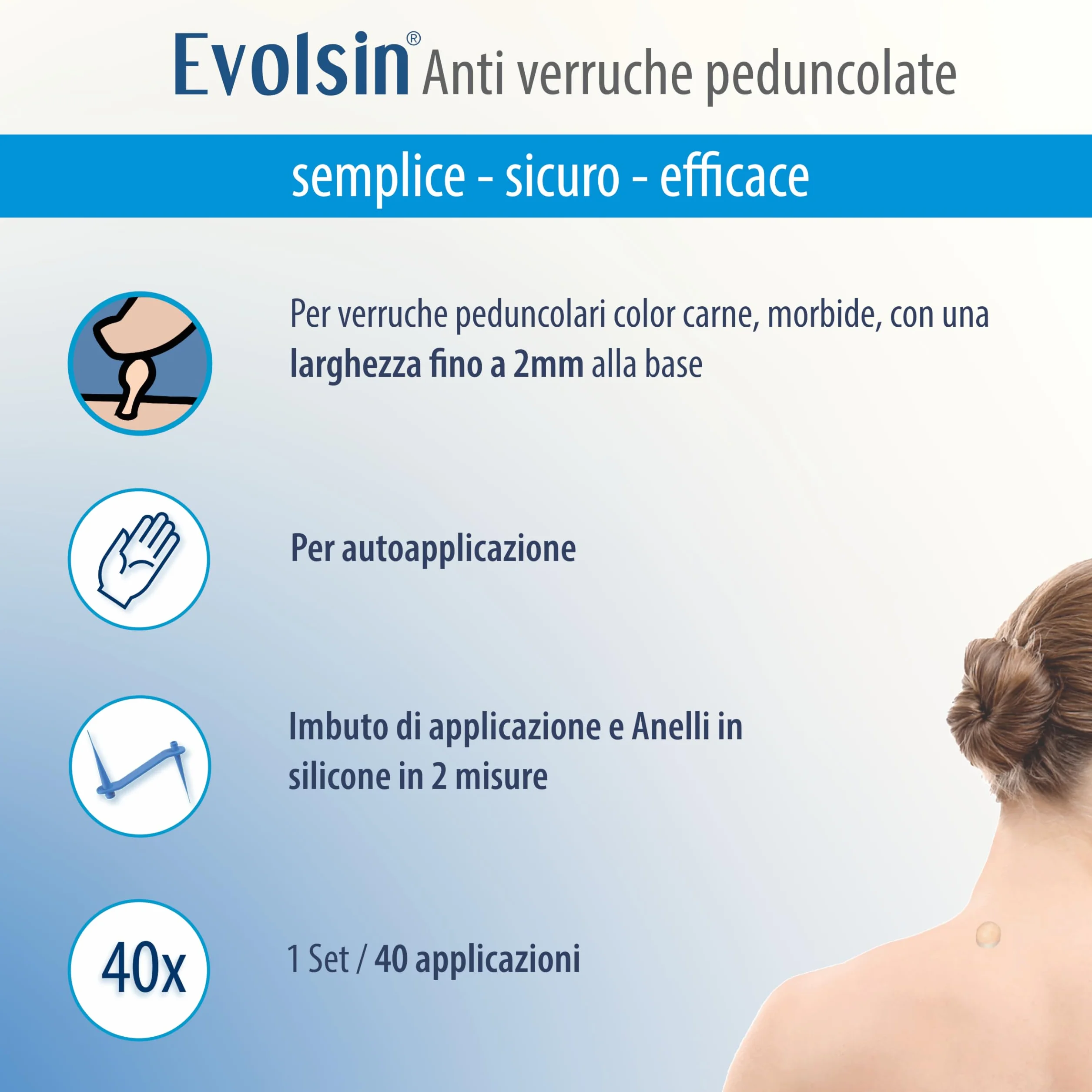 Evolsin Anti fibromi penduli – Efficace per collo, ascelle e corpo
