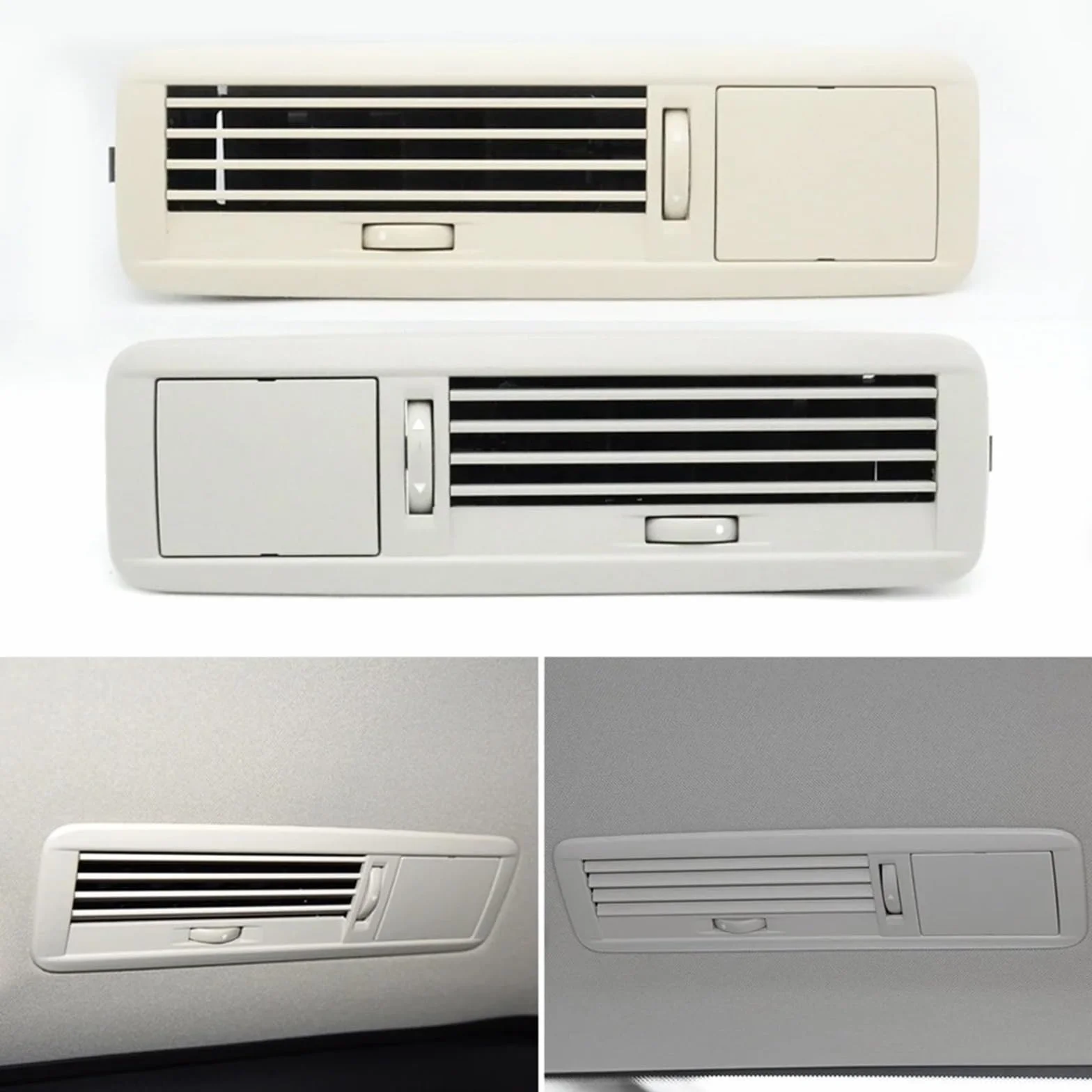 Benz Classe V Vito W447 W448 V250 V260 2015-2023 Griglia Di Ventilazione A/C Uscita Aria Condizionata Copertura Tetto 1Pieces Gray