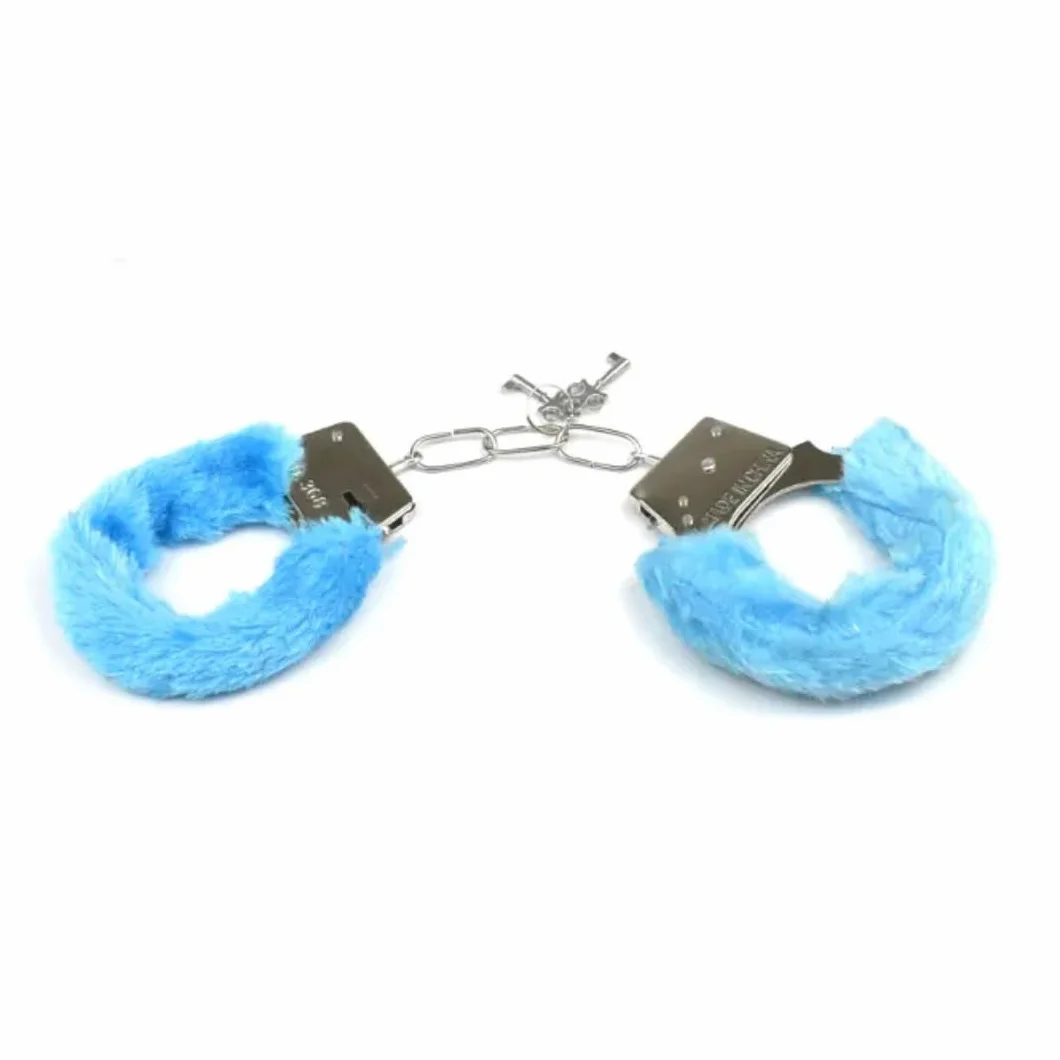 Manette di Metallo con Chiavi Giocattolo Rosso Nero Rosa Azzurro