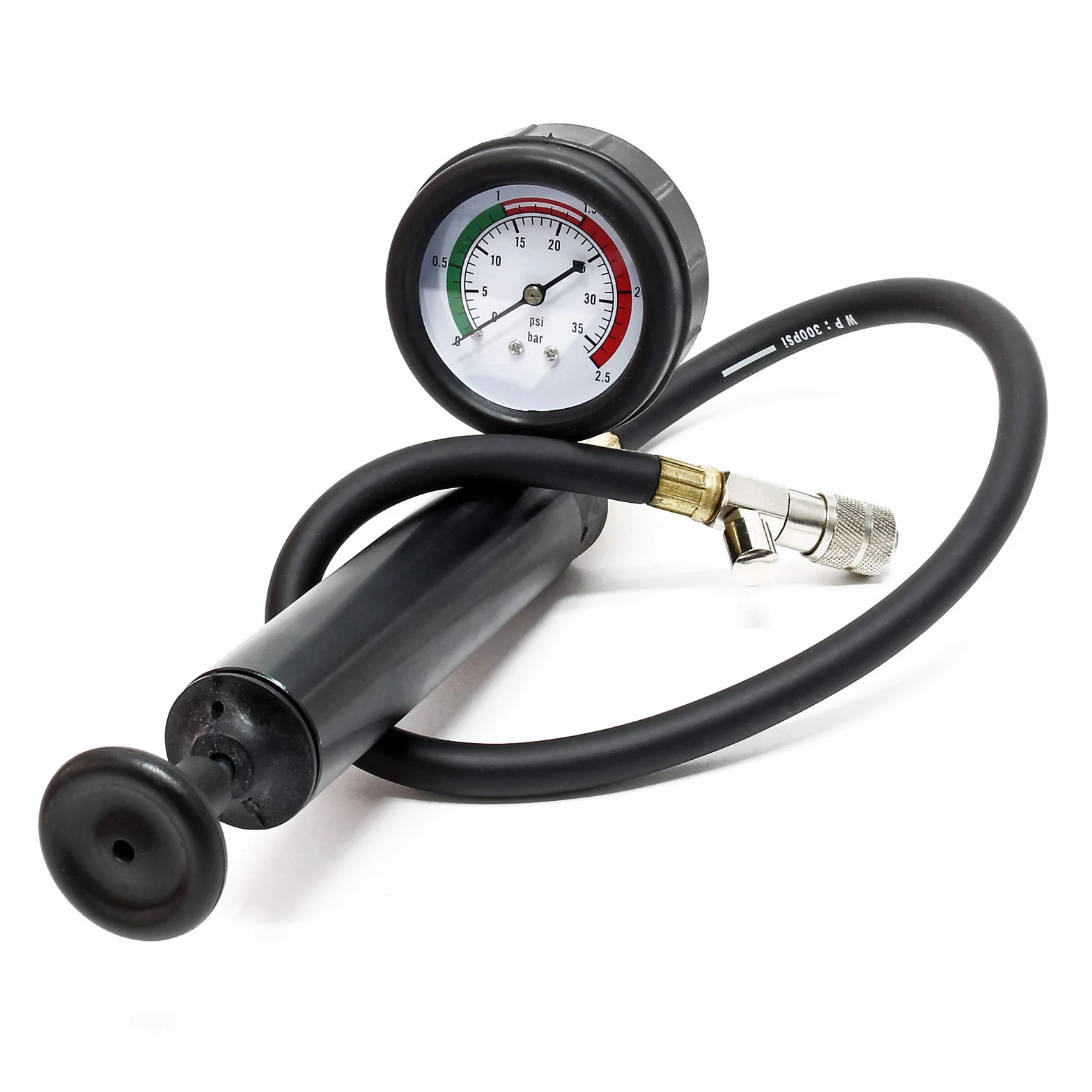 Wiltec Tester per impianto di raffreddamento 27 pezzi con pompa e tappi radiatore