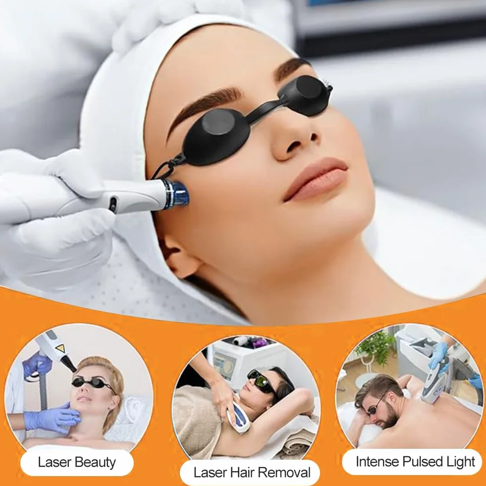 Occhiali Protettivi IPL UV Luce Terapia Infrarossi Solarium Sicurezza