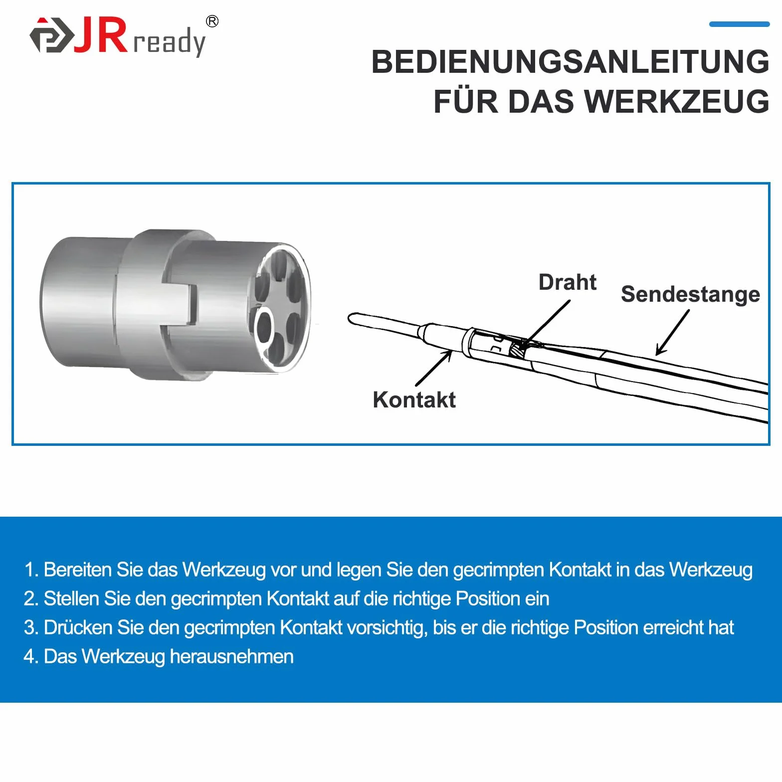 JRready ST5142 Zestaw 6-częściowy do montażu i demontażu styków M81969