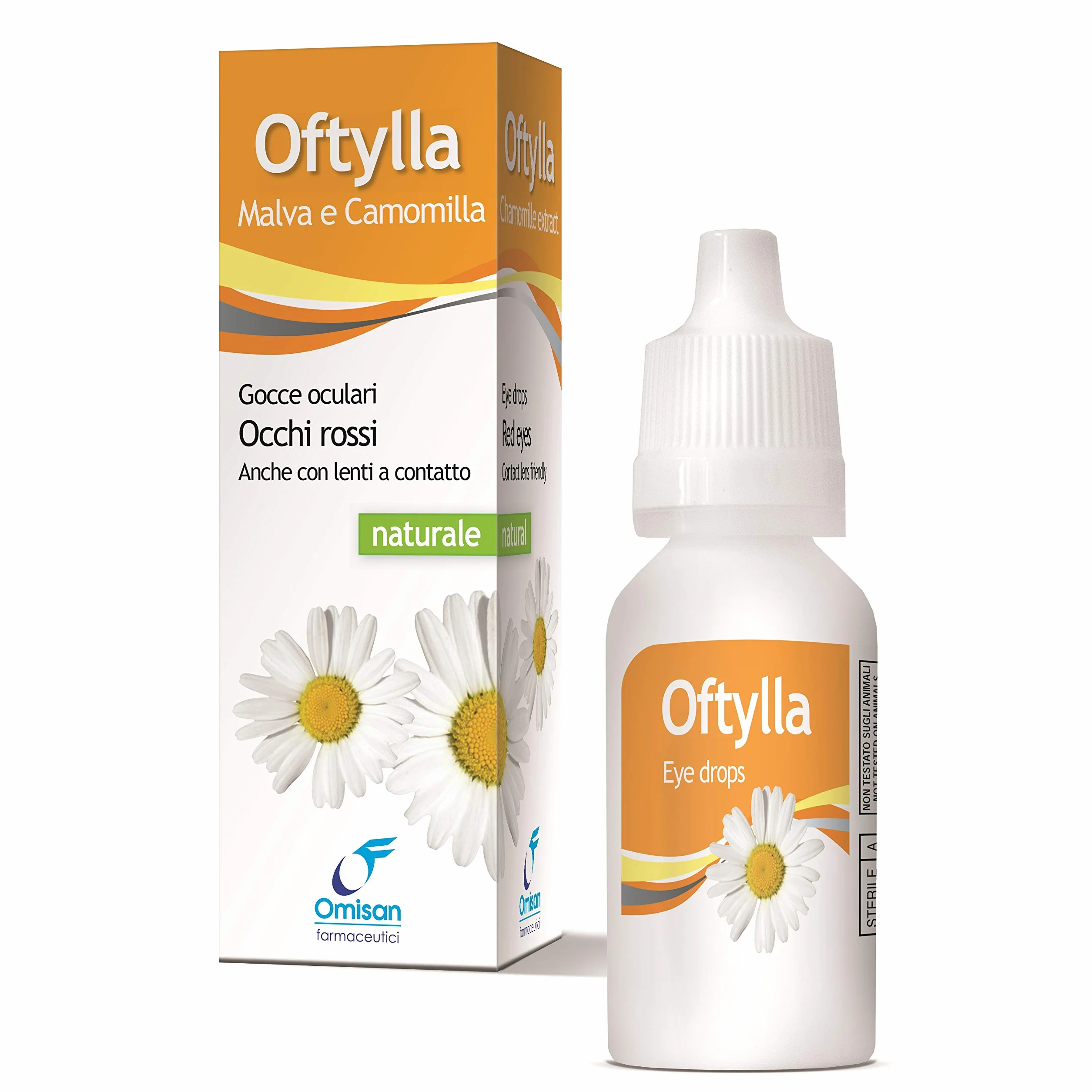 Oftylla Gocce oculari Camomilla Malva 15 ml