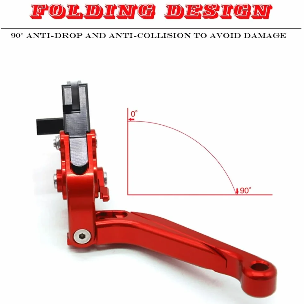 Leva Frizione Del Freno CNC Regolabile Pieghevole Per SH125 SH150i SH125i 2014-2018 Nero