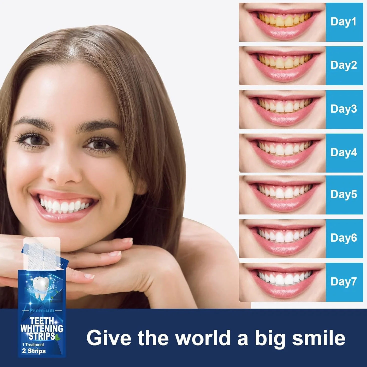 Strisc Sbiancant Denti BLUE 236