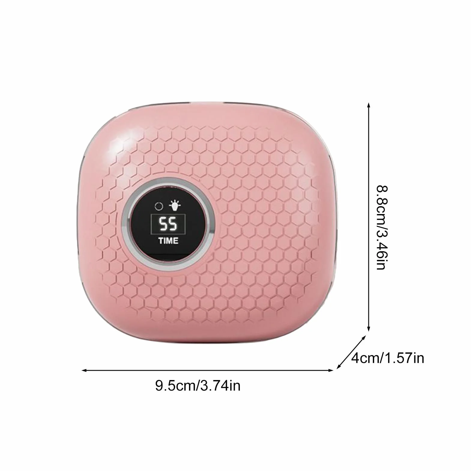 Astuccio per Pulire Lenti a Contatto Portatile con Specchio e LED - Dispositivo di Pulizia per Igiene Visiva