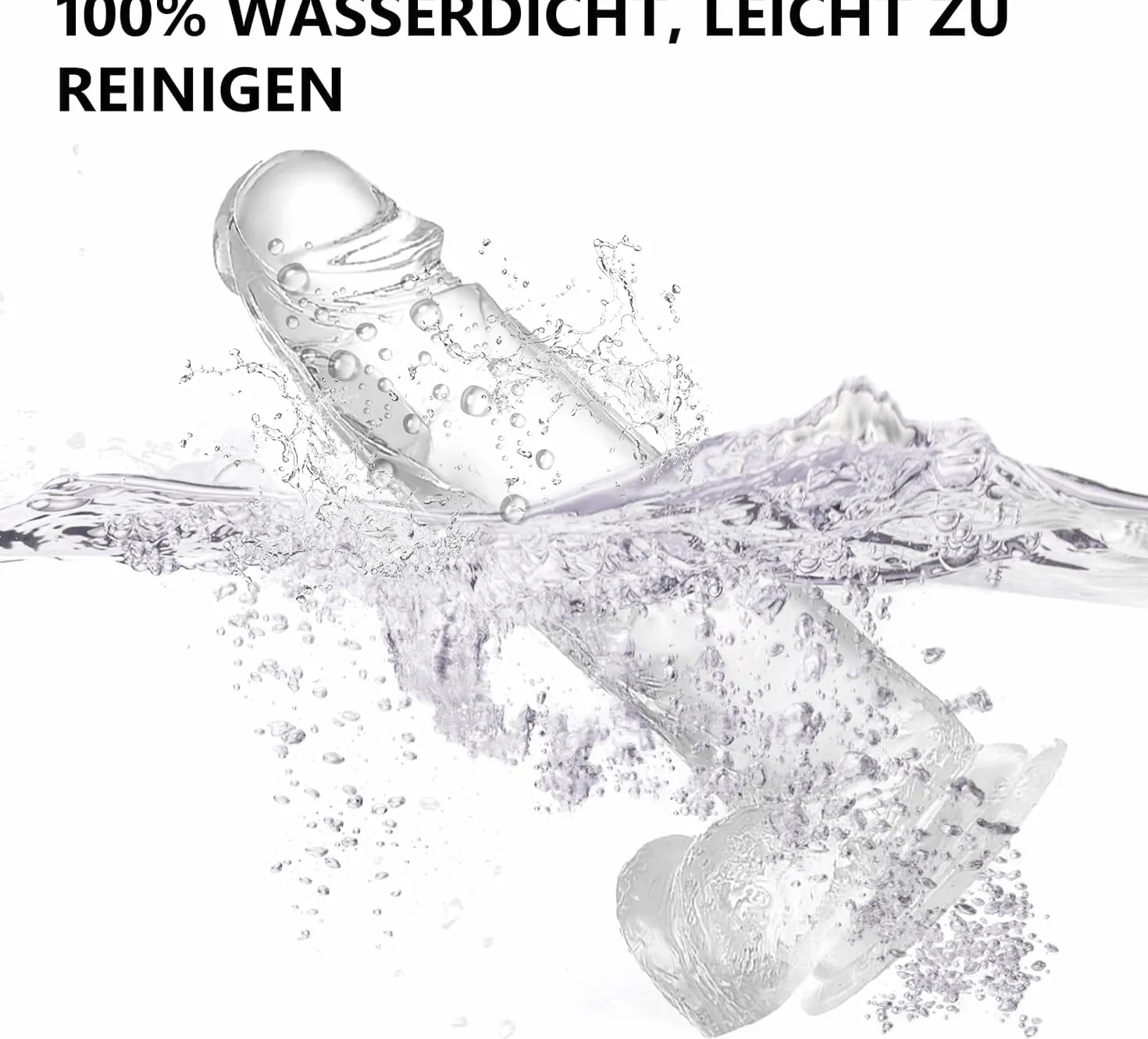 Dildo Realistico per Uomo Design Impermeabile Silicone Massaggiatore