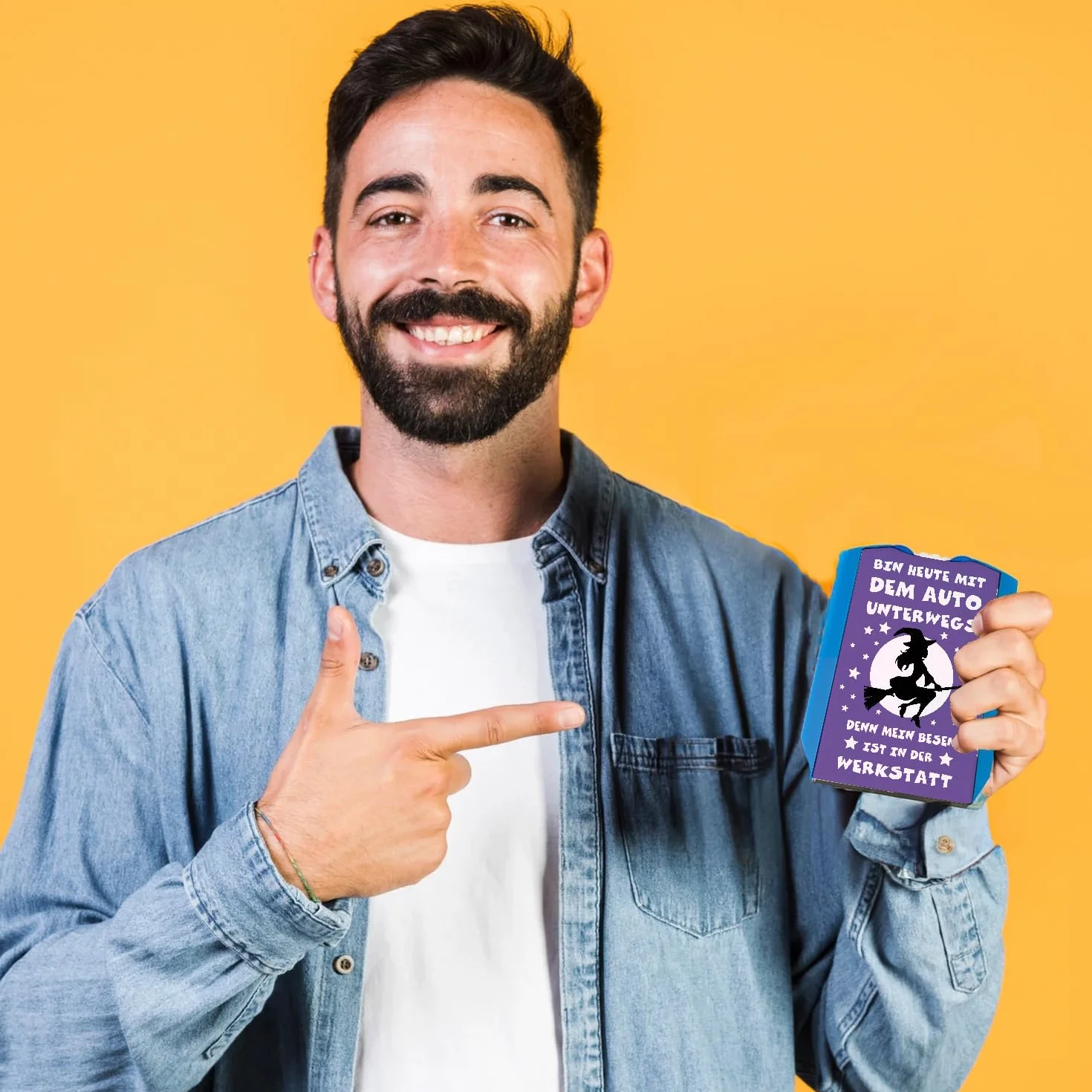 Disco di parcheggio con strega idea regalo per patente di guida