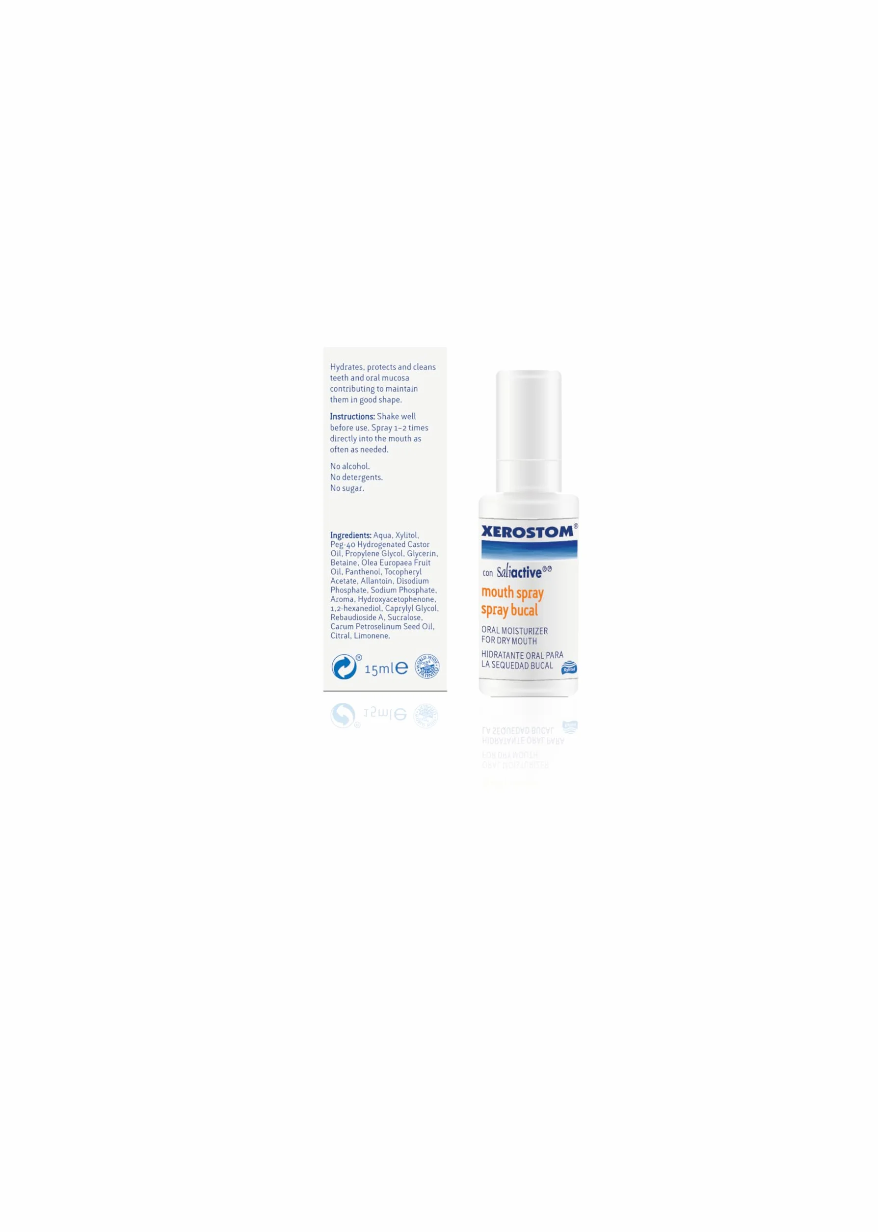 Xerostom With Saliactive Mouth Spray 6.25ml for Dry Mouth or Xerostomia