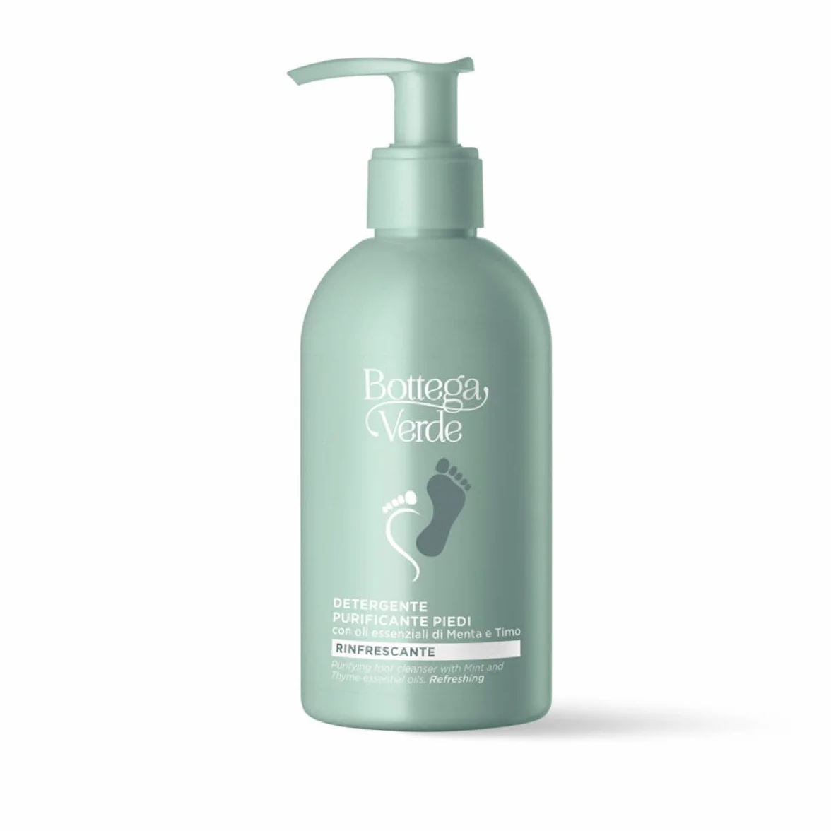 Bottega Verde Deo piedi e scarpe con oli essenziali di Menta, Timo e Tea tree 125 ml