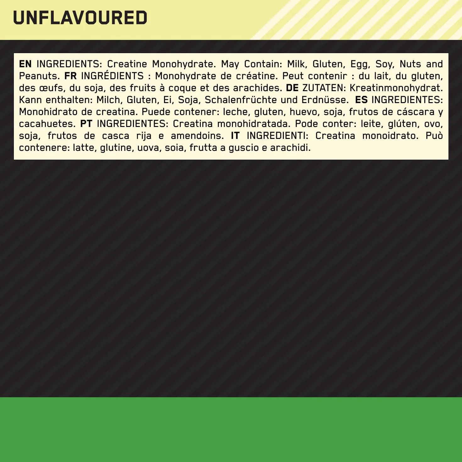 Optimum Nutrition Creatina Monoidrata Micronizzata in Polvere, 100% Pura, 317 g