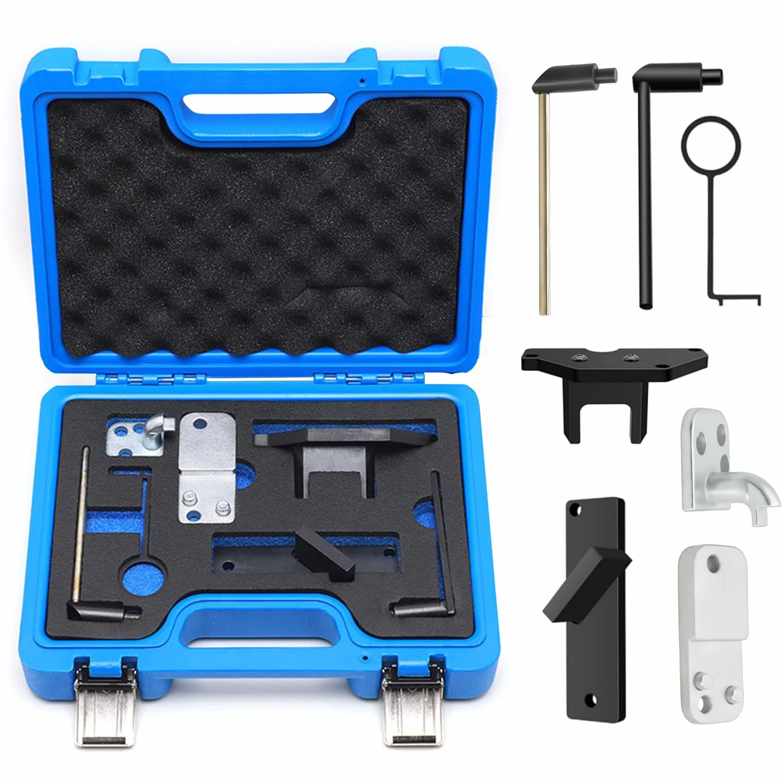 LIROPAU Kit di Strumenti per la Fasatura del Motore Set di Bloccaggio e Tenuta Albero a Camme Compatibile Citroen Peugeot Opel 1.0 1.2