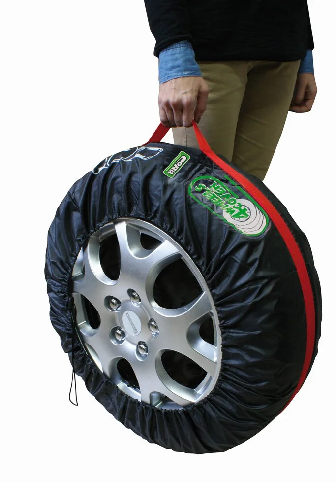 CORA Set Custodie per Pneumatici 62-74 cm Set di 4