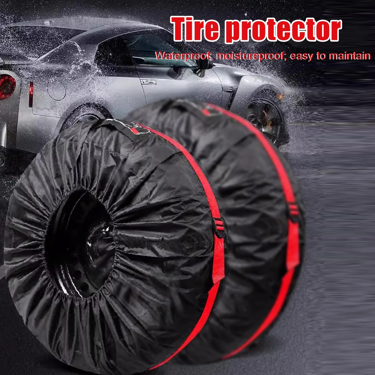 Borse per Pneumatici Auto Impermeabili Antipolvere 13-18 Pollici Custodia Ruota Diametro 66 cm