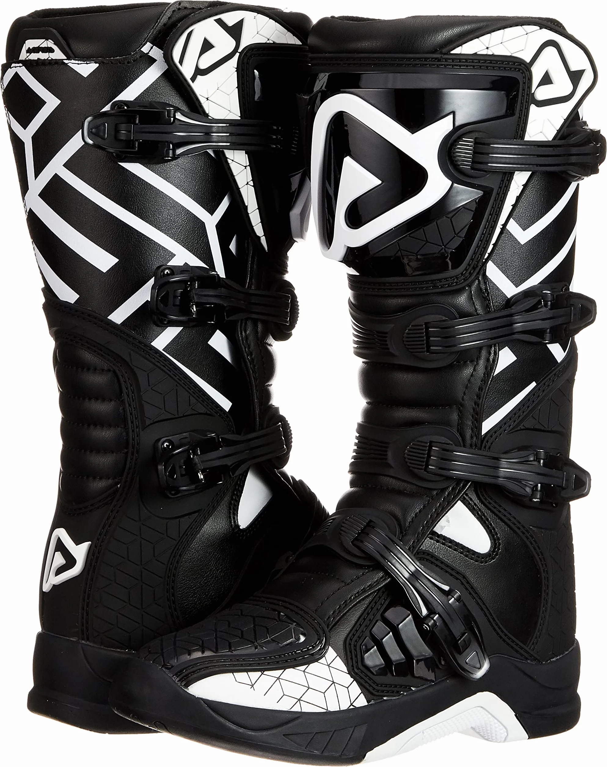 Acerbis 0022999.315.043 Stivale X-Team T.43, Nero/Bianco